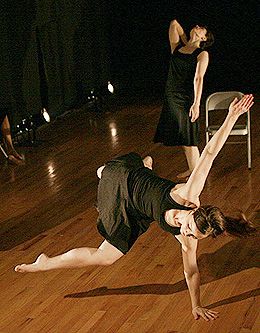 Heidi Turzyn (foreground) and Daniela Hoff in Talk to Me in Daniela Hoff:<BR>Talk to Me