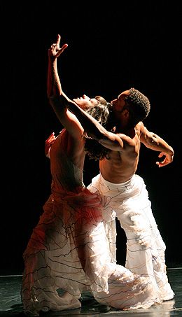 Jacquie Dumas and Nathan Trice in Bottom of a Kiss Floating in Nathantrice/RITUALS