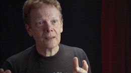 Philippe Petit speaking in Man on Wire. in Man on Wire