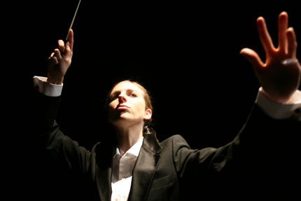 Cortney Bergin in Symphony Pastorale at the 2008 New York Fringe Festival. in Fringe Festival 2008